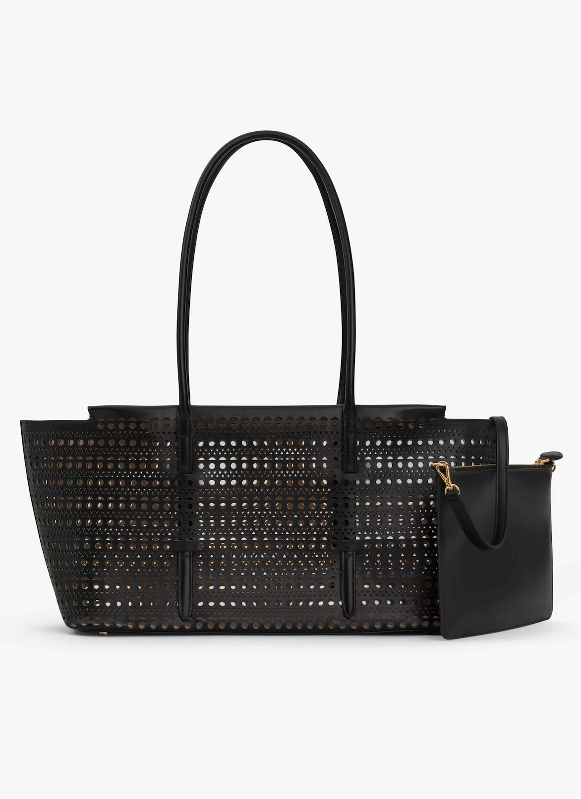 NEO MINA 32 BAG IN VIENNE CALFSKIN ALAÏA BLACK NEO MINA 32 BAG IN VIENNE CALFSKIN